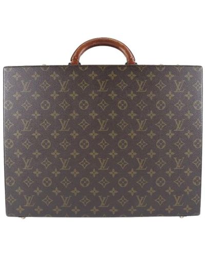 Louis Vuitton Borsa da viaggio louis vuitton in tela marrone usata