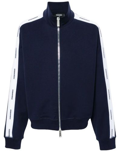 DSquared² Sweatshirts & hoodies > zip-throughs - Bleu