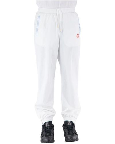 Casablancabrand Pantaloni shell suit - Bianco