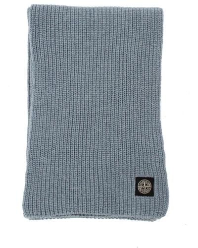 Stone Island Winter Scarves - Blue