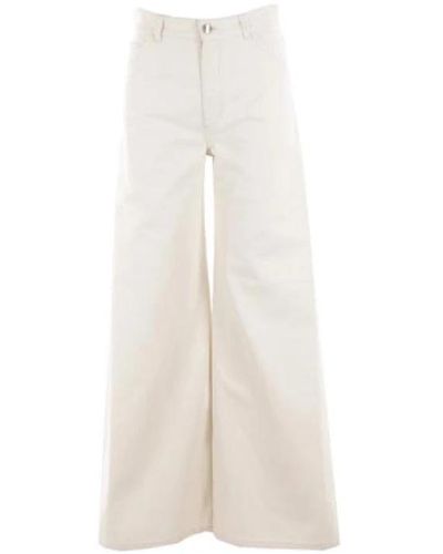 Chloé Trousers > wide trousers - Blanc
