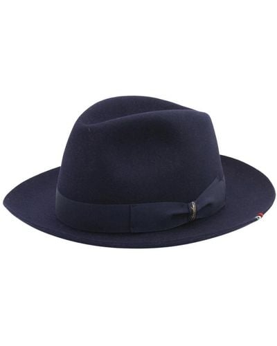 Borsalino Navy Hat - Blue