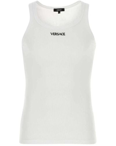 Versace Ärmelloses top - Weiß