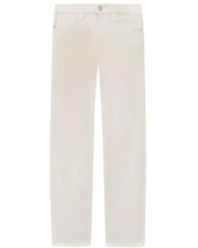 FRAME Jeans > straight jeans - Blanc