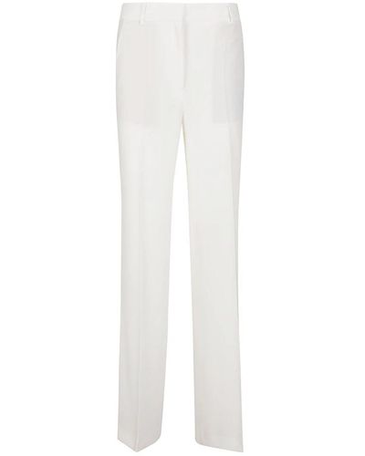 Alberto Biani Trousers > straight trousers - Blanc
