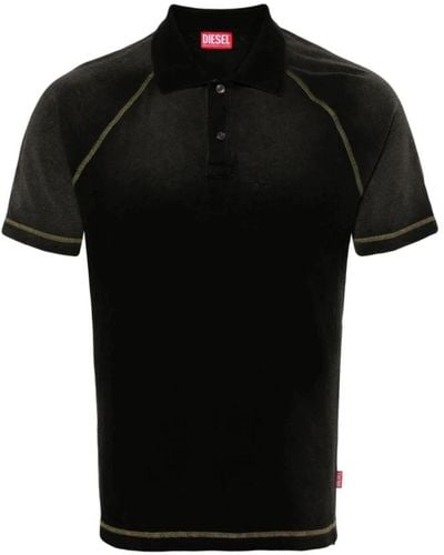 DIESEL Tops > polo shirts - Noir