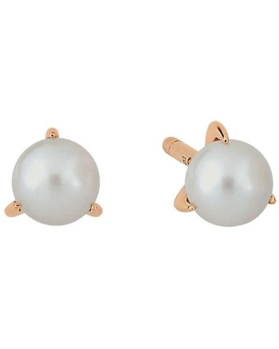 Ginette NY Maria pearl studs - Metallizzato