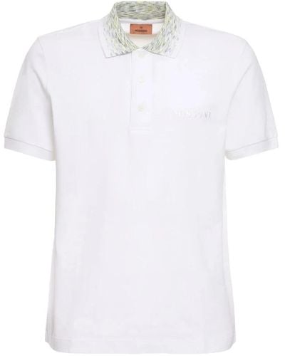 Missoni Polo Shirts - White