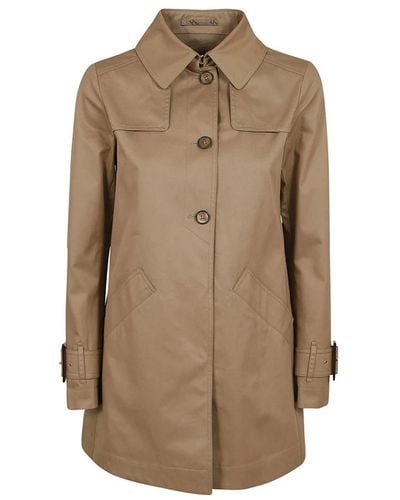 Herno Coats > trench coats - beige - Marron