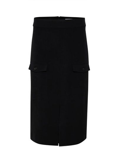 Karen By Simonsen Midi Skirts - Black