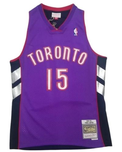Mitchell & Ness Toronto Raptors Vince Carter 1999 T -Shirt - Lila