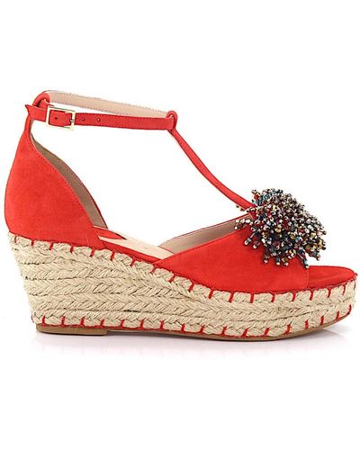 Elie Saab Wedges - Rosso