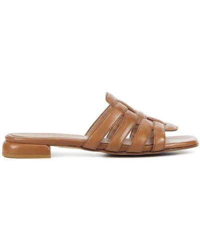 Lina Locchi Shoes > flip flops & sliders > sliders - Marron
