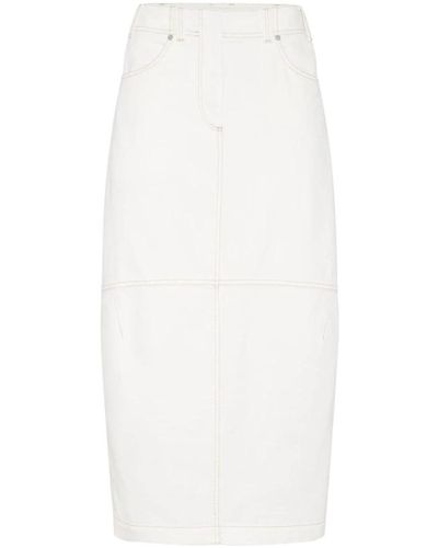 Brunello Cucinelli Skirts - Blanco