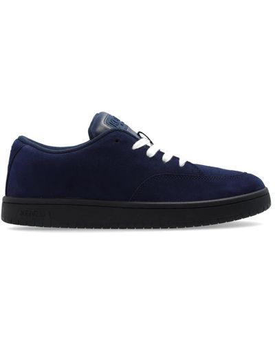 KENZO Wildleder-sneakers - Blau