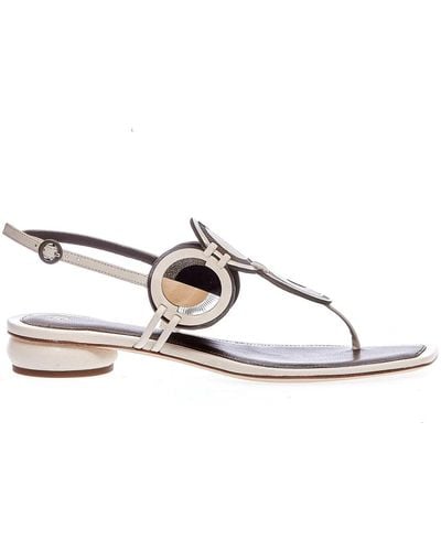 Tory Burch Sandals - Metálico