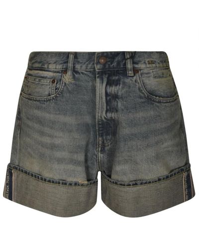R13 Denim shorts - Gris