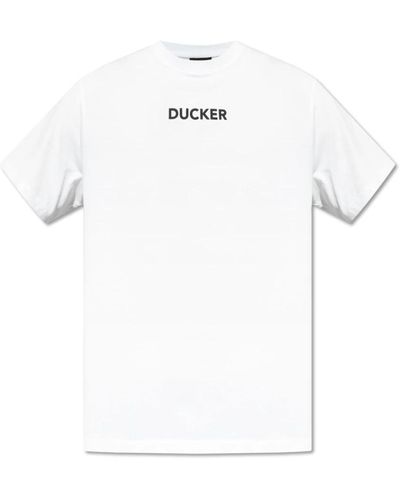 Save The Duck Magliette stampata - Bianco