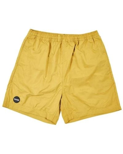 Pleasures Casual Shorts - Yellow