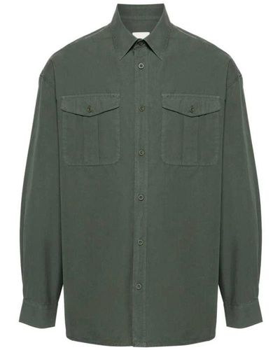 Emporio Armani Shirts > casual shirts - Vert