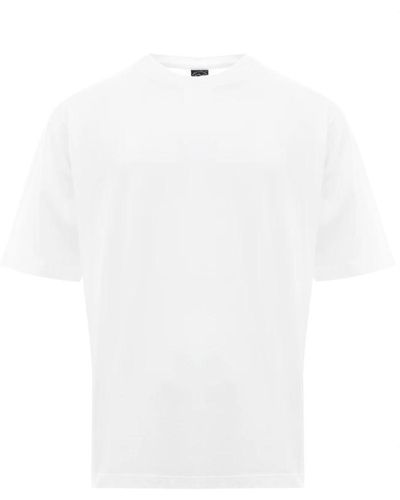 Paul & Shark Weißes baumwoll-t-shirt