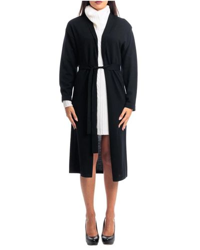 Seventy Coats > belted coats - Noir