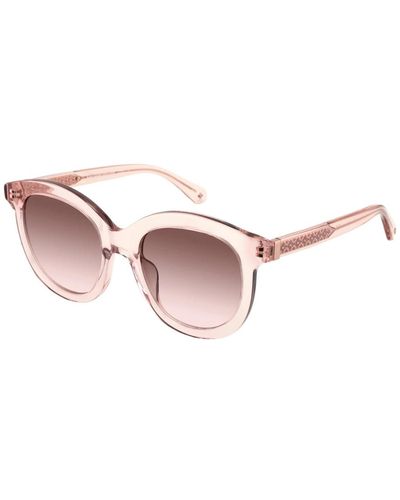 Kate Spade Sunglasses,schwarze/graue schattierte lillian sonnenbrille,lillian/g/s sonnenbrille in havana/braun schattiert - Pink