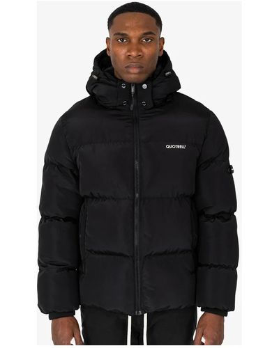 Quotrell Umbria puffer giacca invernale uomo - Nero