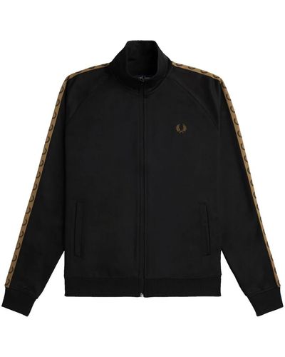 Fred Perry Zip-Throughs - Black