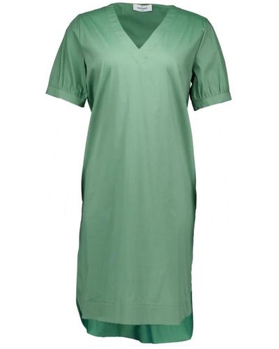 Gran Sasso Midi Dresses - Green