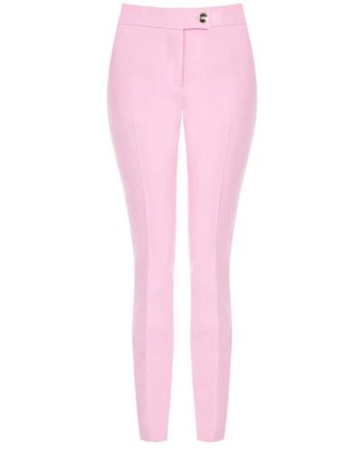 Rinascimento Pantalones pitillo de tejido técnico - cfc 0117747003 - Rosa