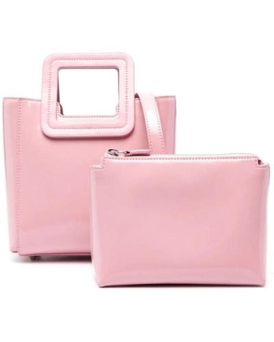 STAUD Tote bags - Pink
