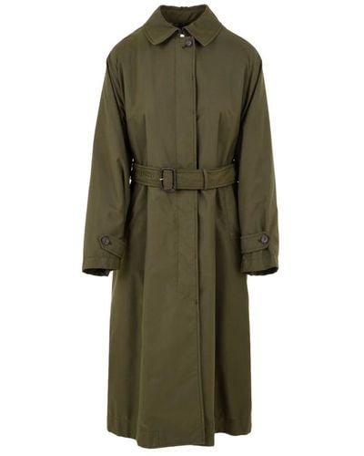 Aspesi Coats > belted coats - Vert