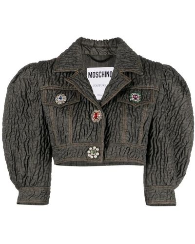 Moschino Denim jackets - Gris