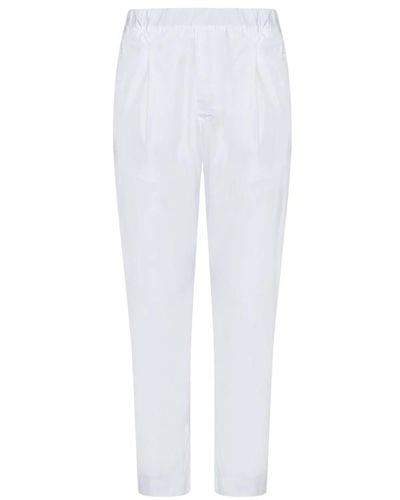 Low Brand Slim-fit pantaloni - Bianco