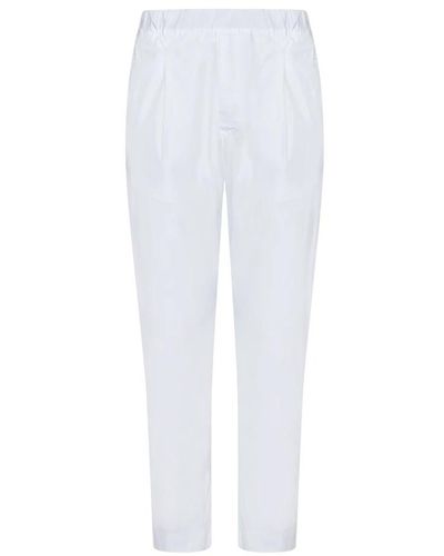 Low Brand Trousers - Weiß