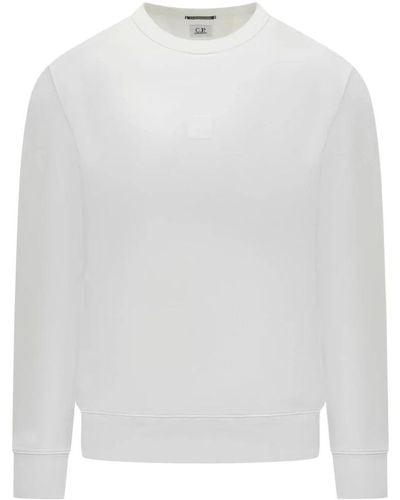 C.P. Company Metropolis series fleece sweater - Weiß