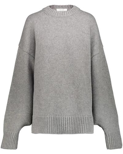The Row Round-Neck Knitwear - Gray