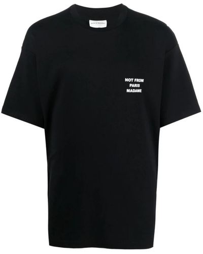 Drole de Monsieur Logo t-shirt schwarz
