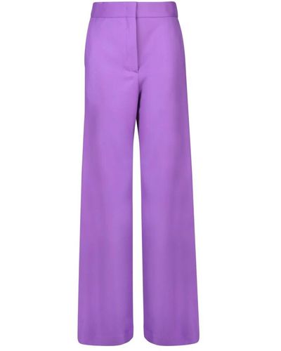 MSGM Wide Trousers - Purple