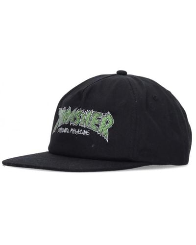 Thrasher Schwarz/weiß streetwear cap