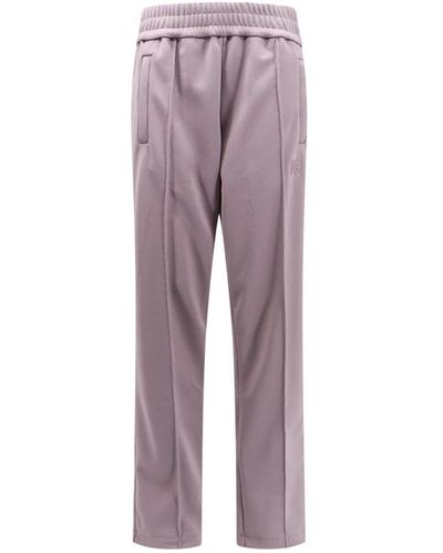 Palm Angels Straight Trousers - Purple