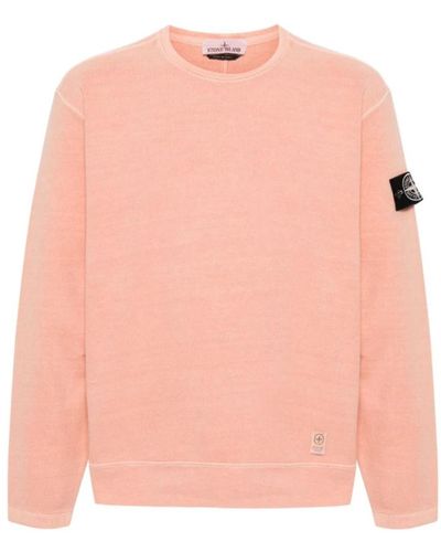 Stone Island Sweatshirts - Pink