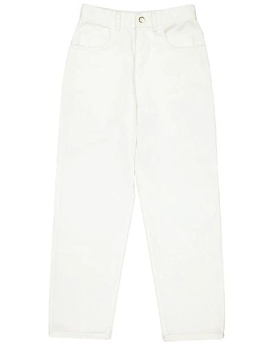 Moncler Mom fit denim jeans - Weiß