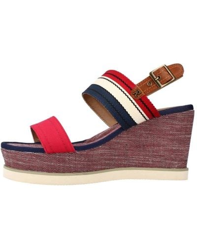Refresh Lona wedges - Rosso