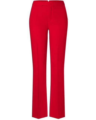 M·a·c Crepe jeans für einen techno look - Rot