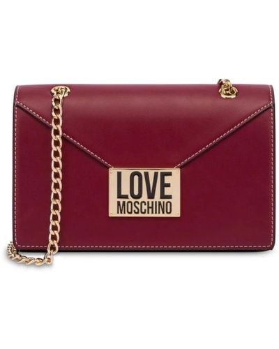 Love Moschino Shoulder Bags - Red