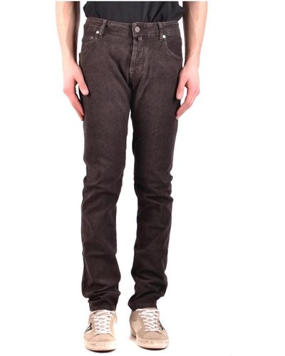 Jacob Cohen Straight Jeans - Brown