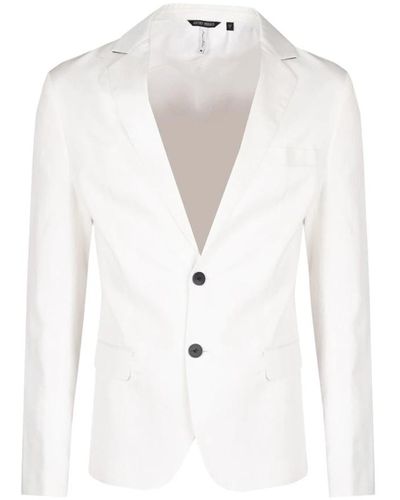 Antony Morato Moderne navy blazer - Weiß