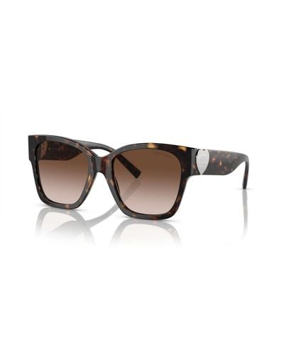 Tiffany & Co. Eleganti occhiali da sole marroni - Marrone